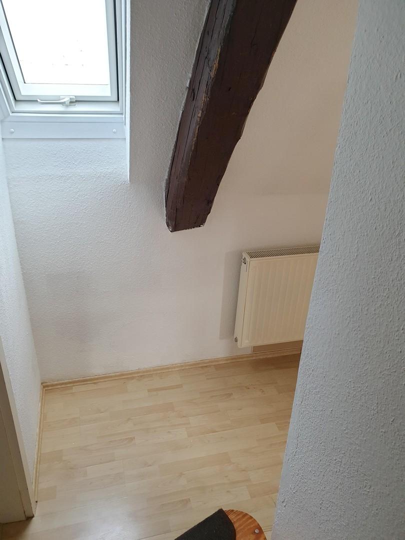 Flur mit Balken