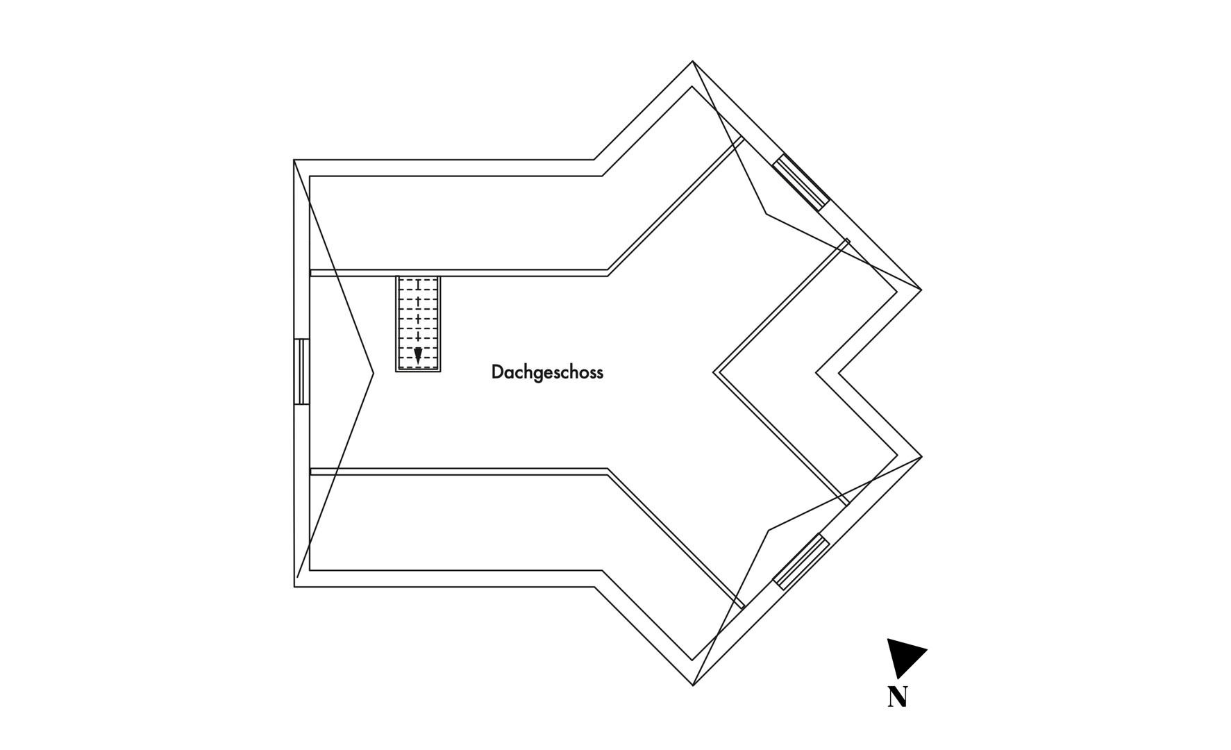 Grundriss Dachgeschoss