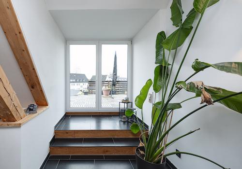 Zugang Dachterrasse