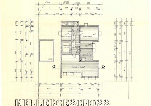 Grundriss Kellergeschoss