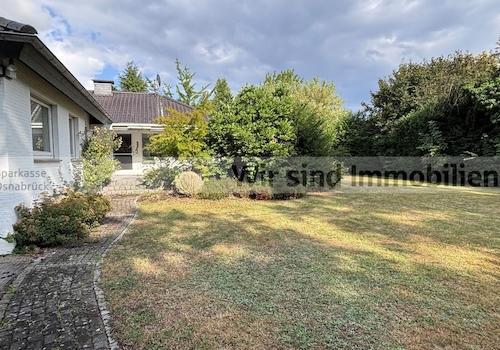 Rückansicht mit Garten