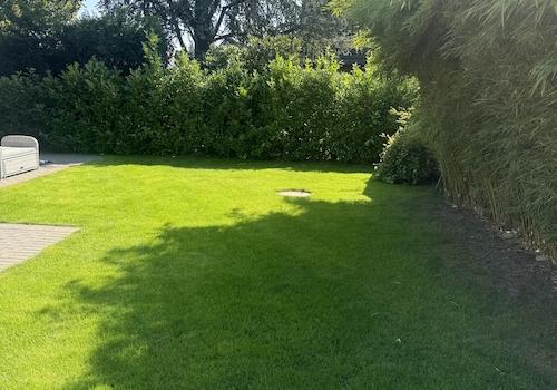 Garten Westseite