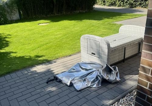 Garten Westseite
