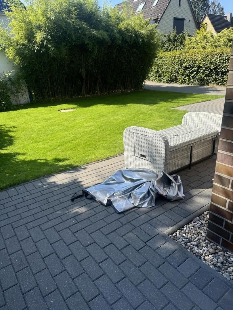 Garten Westseite
