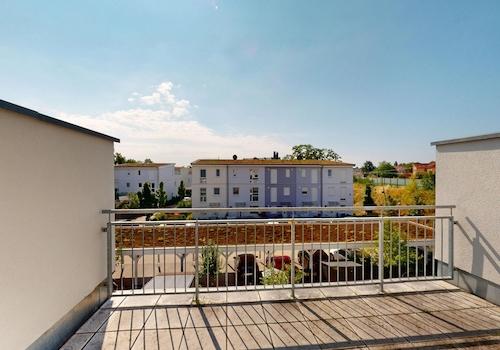 Dachterrassenblick
