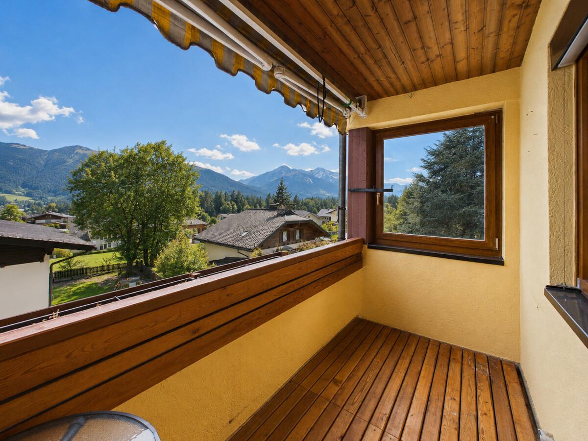 Loggia überdacht und windgeschützt
