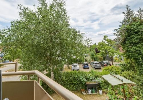 Blick vom Balkon