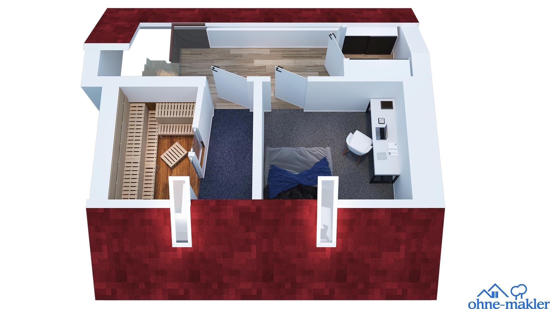 3. Etage Wohnbereiche