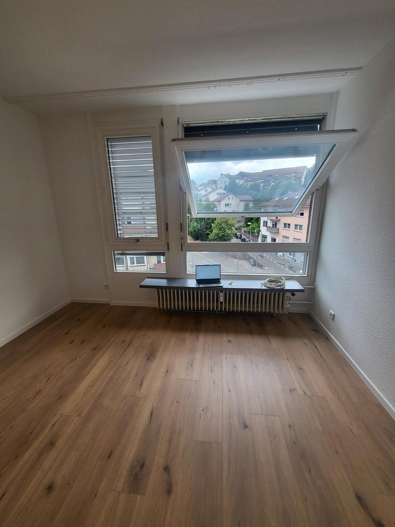 Wohn- / Schlafzimmer leer