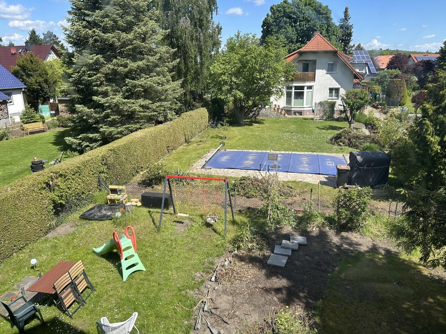 Blick in den Garten