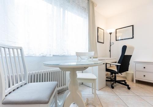 Essplatz und Home-Office