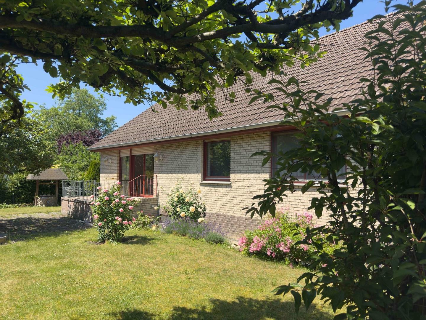 Blick zum Haus