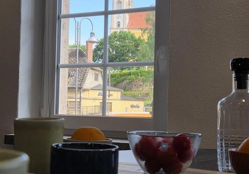 Wohnzimmerblick Apt. 1