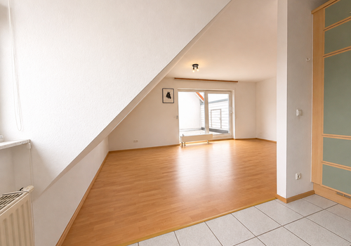 Blick ins Wohn- Esszimmer