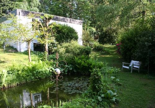 Garten Teich Bungalow