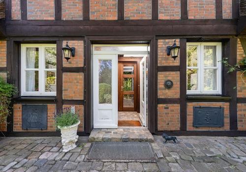 Entrée zum Wohnhaus