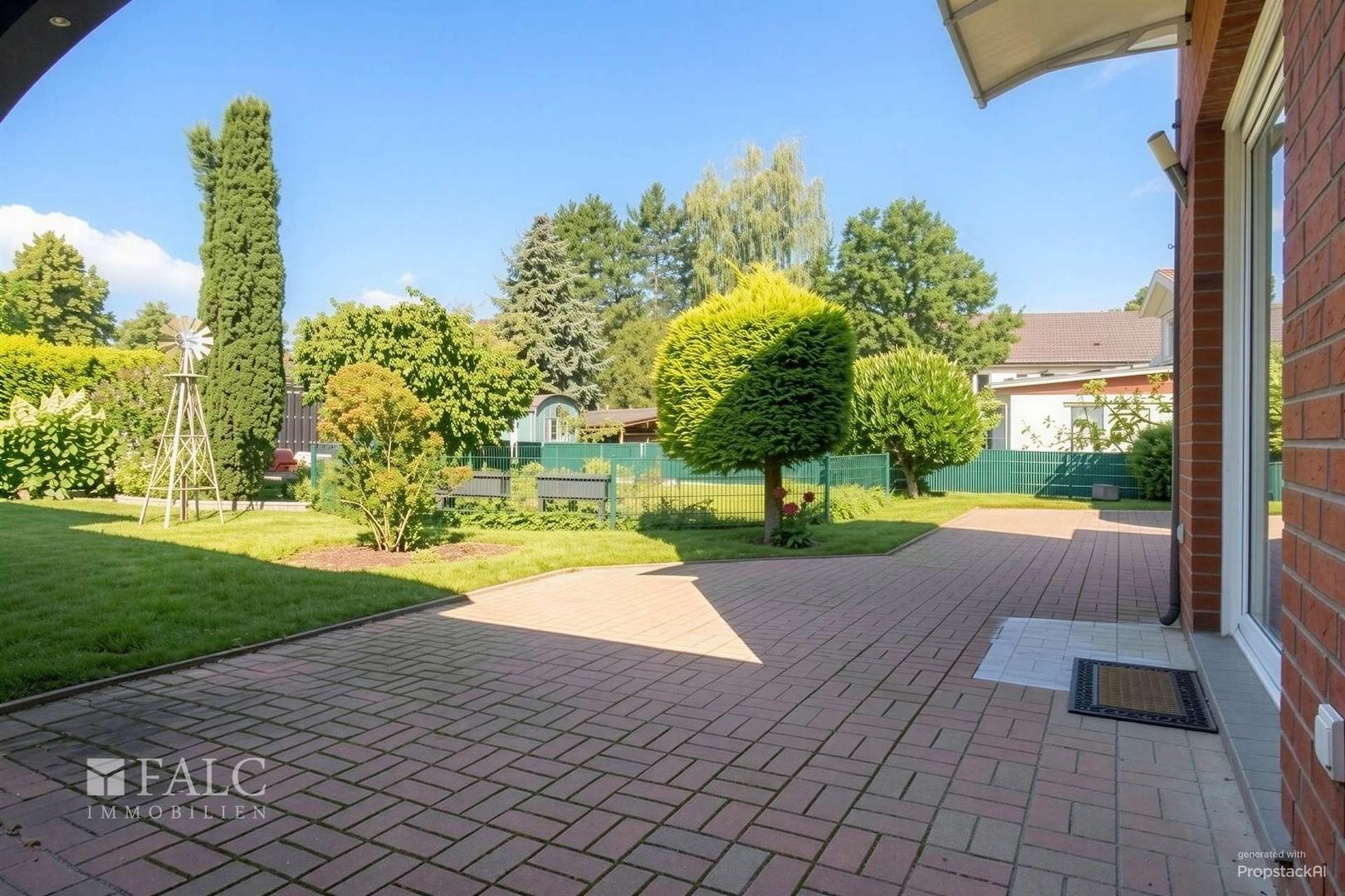 Terrasse am Haus
