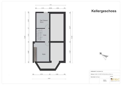 Kellergeschoss WE 1