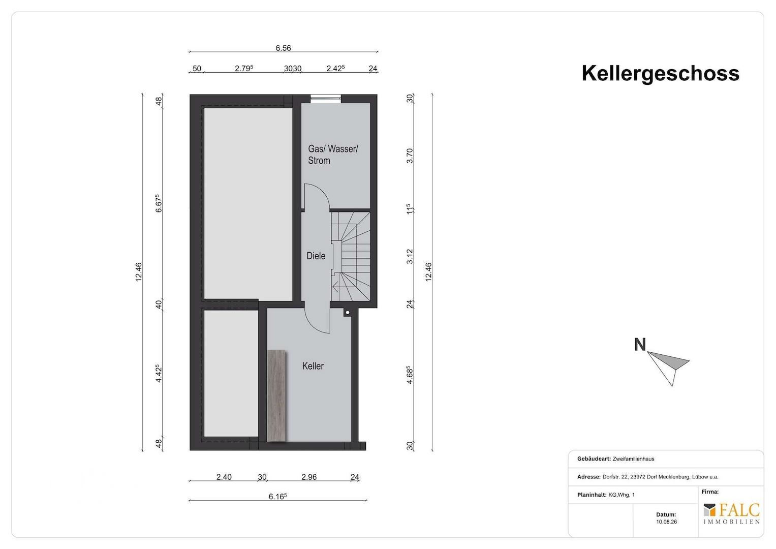 Kellergeschoss WE 2
