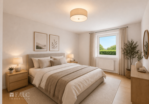 Schlafzimmer virtualisiert