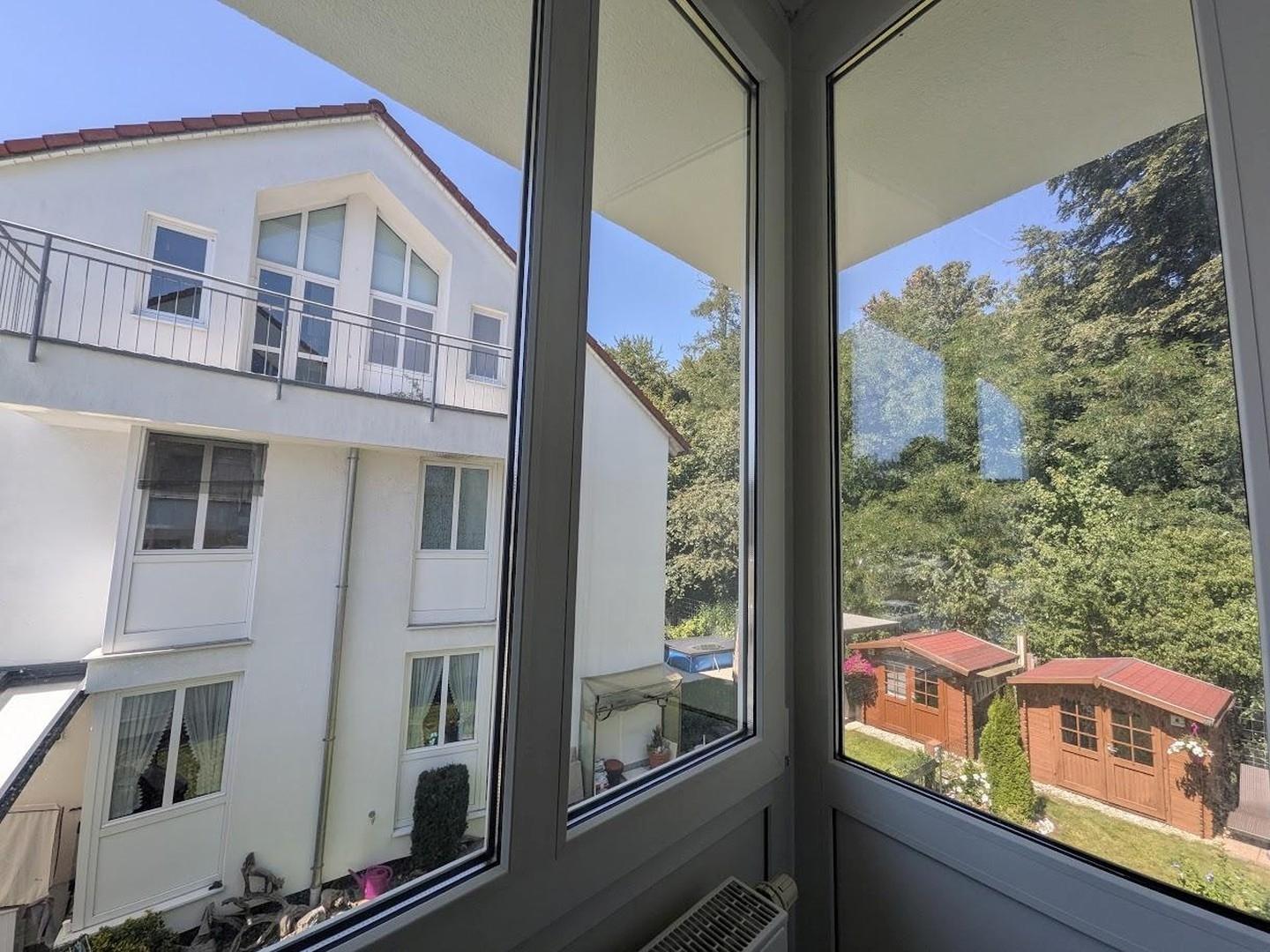 Badezimmer - Waldblick.