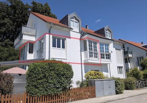 Außenansicht - Wohnung mark.