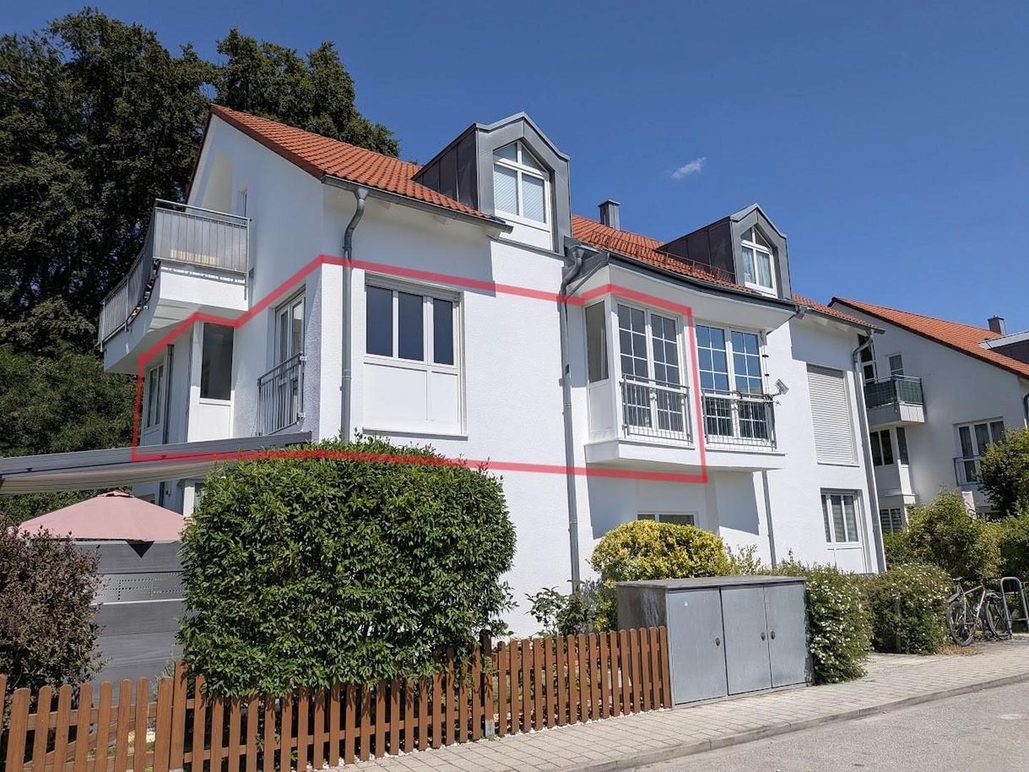 Außenansicht - Wohnung mark.