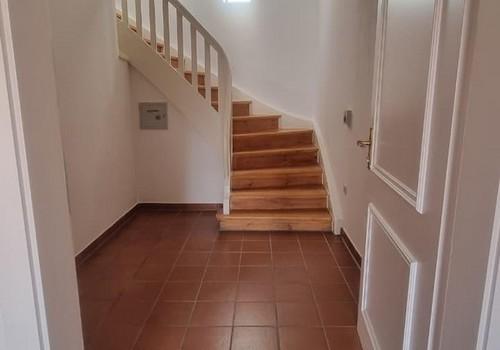 Garderobe und Innentreppe
