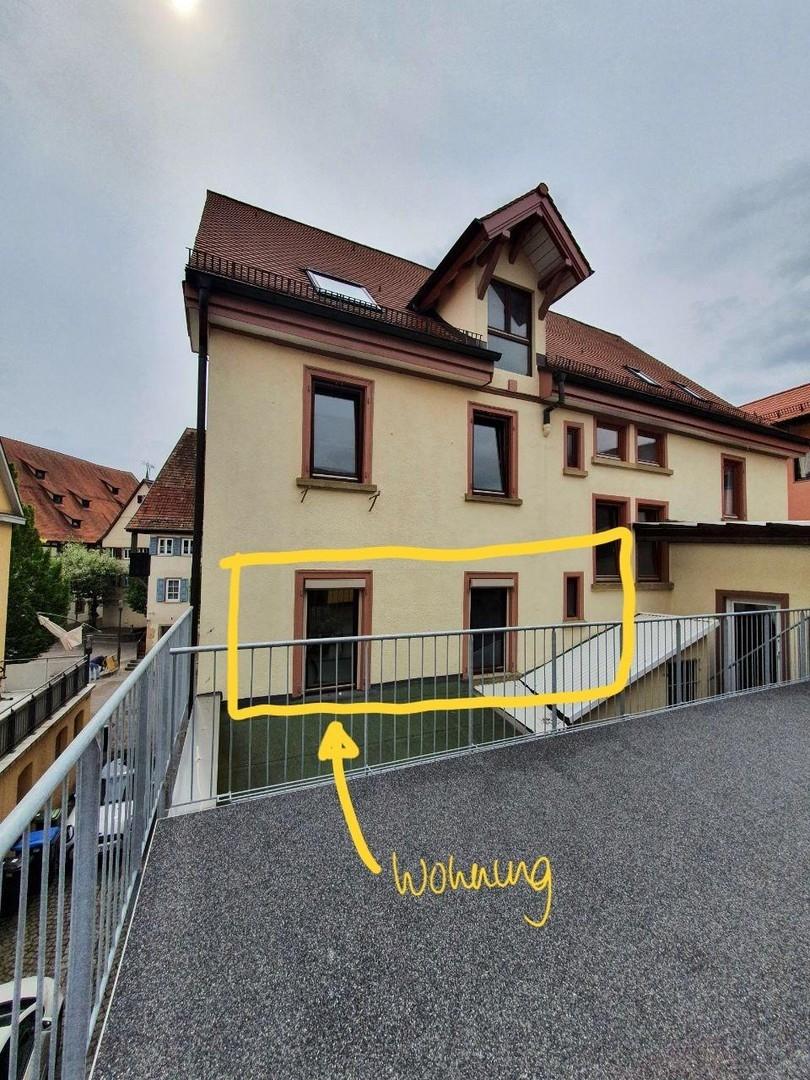 Sicht von der Terrasse
