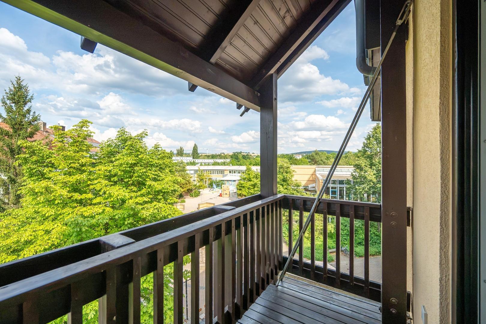 Blick Balkon