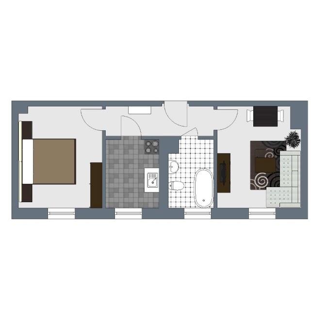 Mittelwohnung