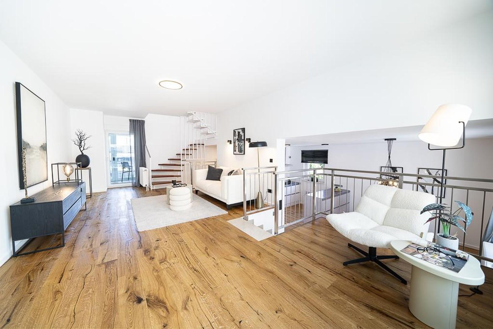Wohnzimmer mit Leseecke