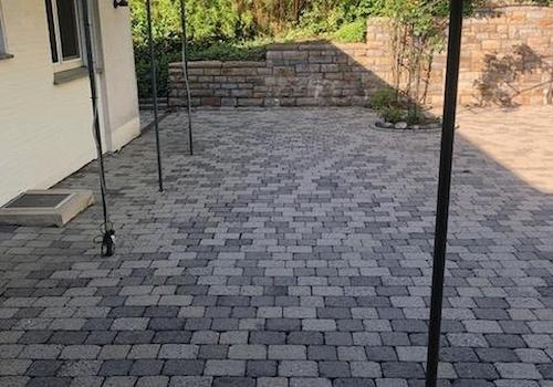 Blick in den Innenhof