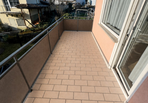 Sonnseitiger Balkon