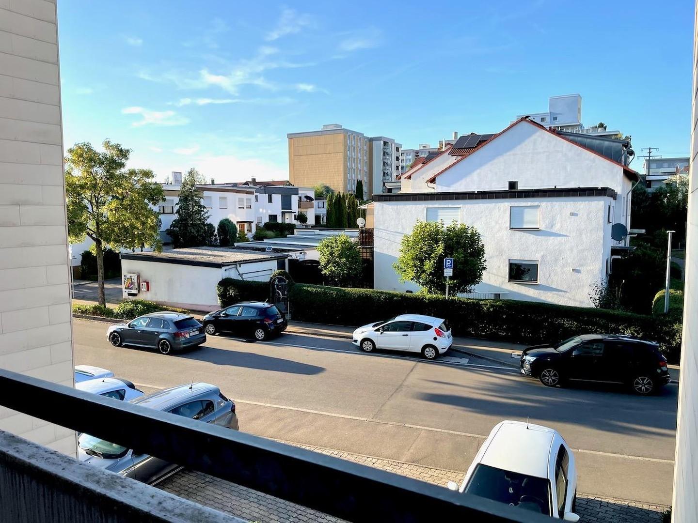 Sicht aus Küchenfenster