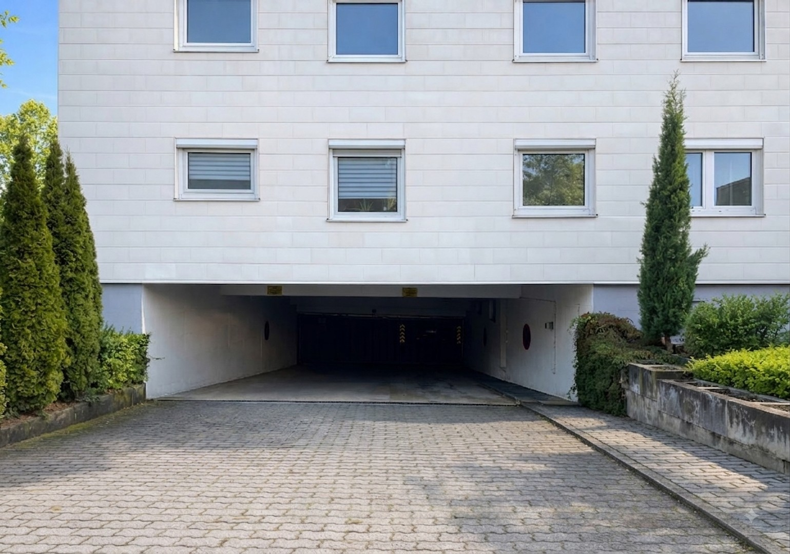 Einfahrt Tiefgarage