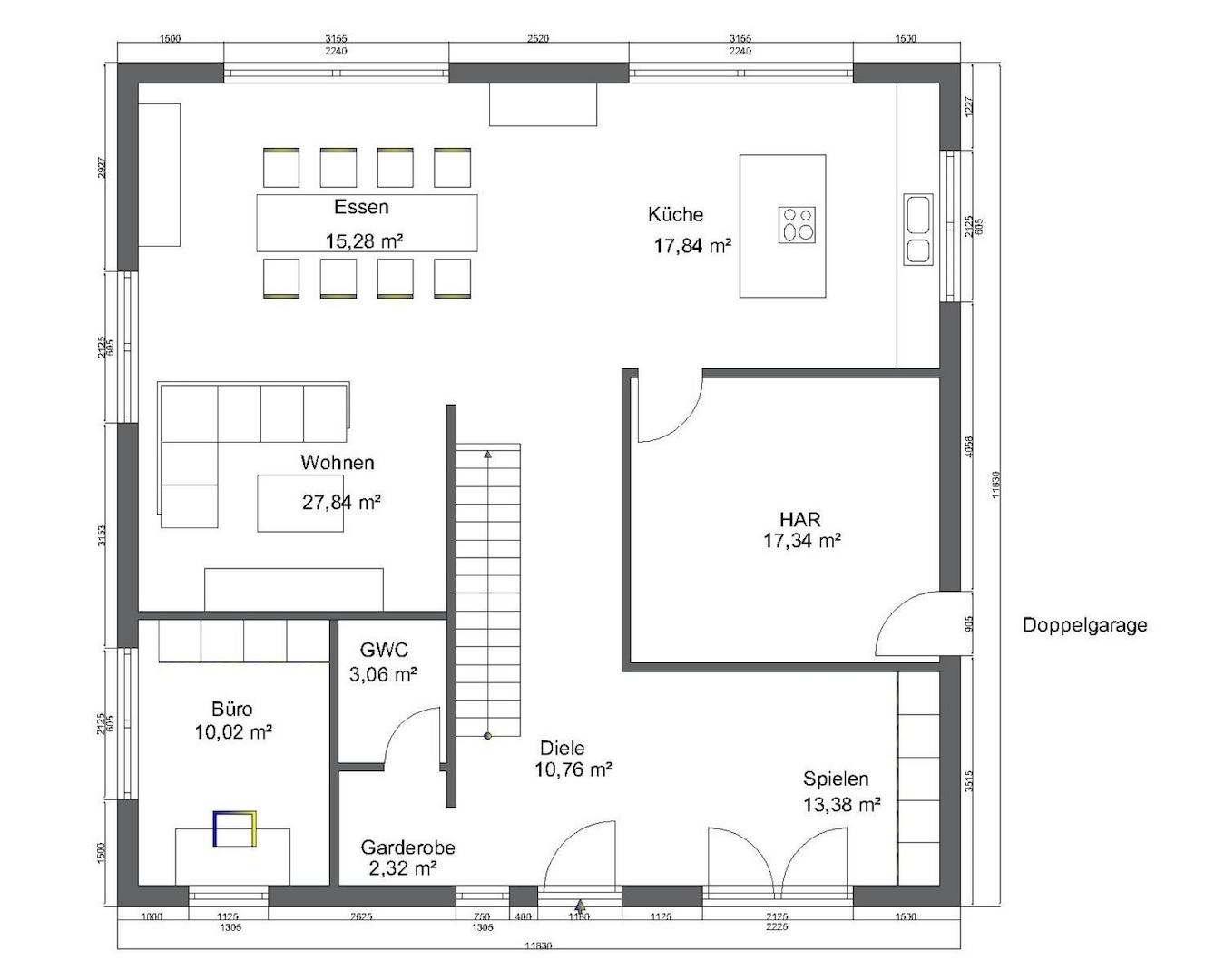 Grundriss EG 
