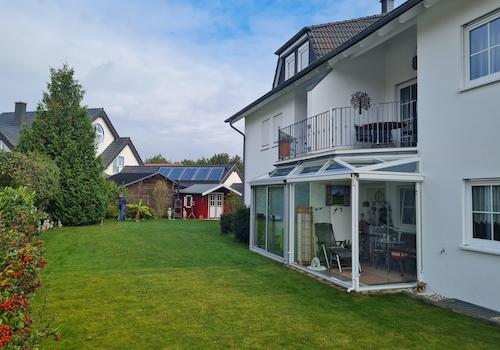 Hausansicht vom Garten