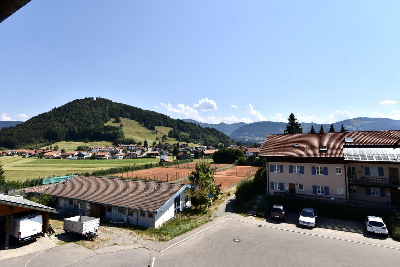 Blick Richtung Berge