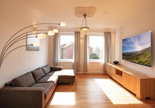 Das Wohnzimmer im OG