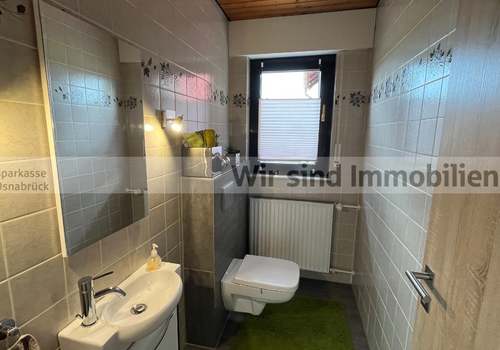 Gäste-WC im Anbau