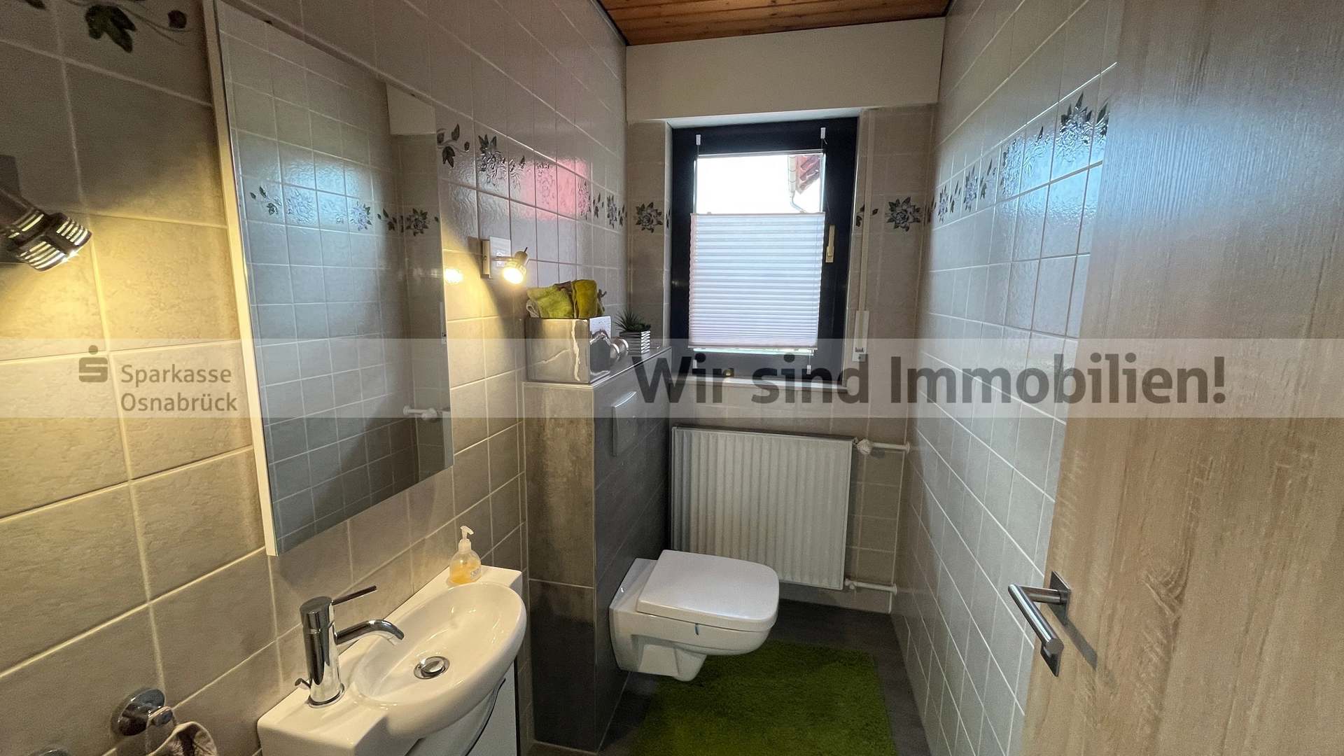 Gäste-WC im Anbau