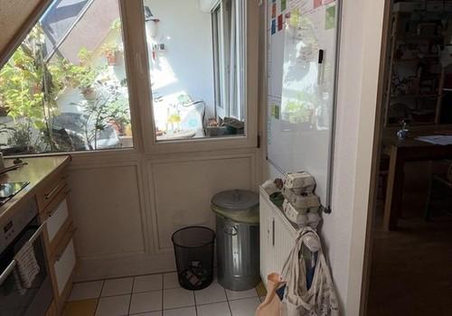 Küche u. Loggia_vor Renovierun