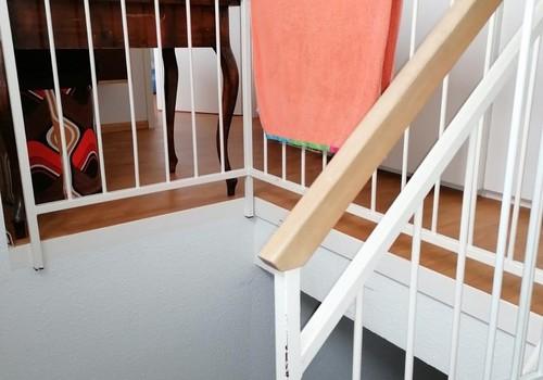 Treppe oben