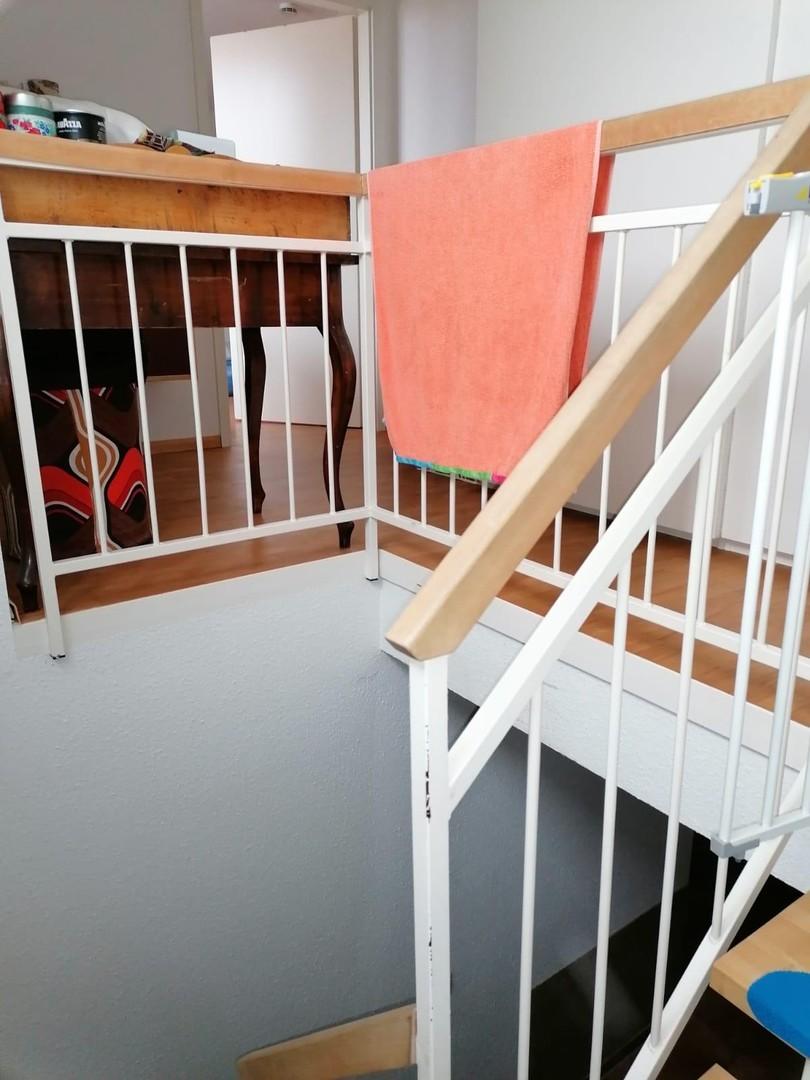 Treppe oben