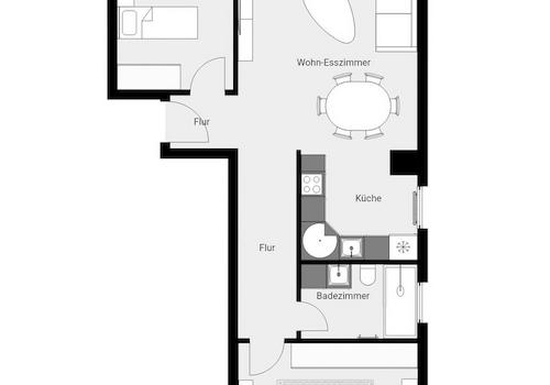 Grundriss EG, Wohnung Nr. 4