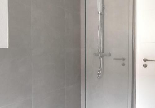 Dusche begehbar