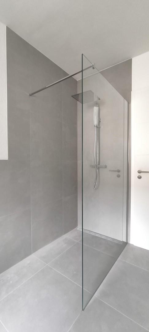 Dusche begehbar