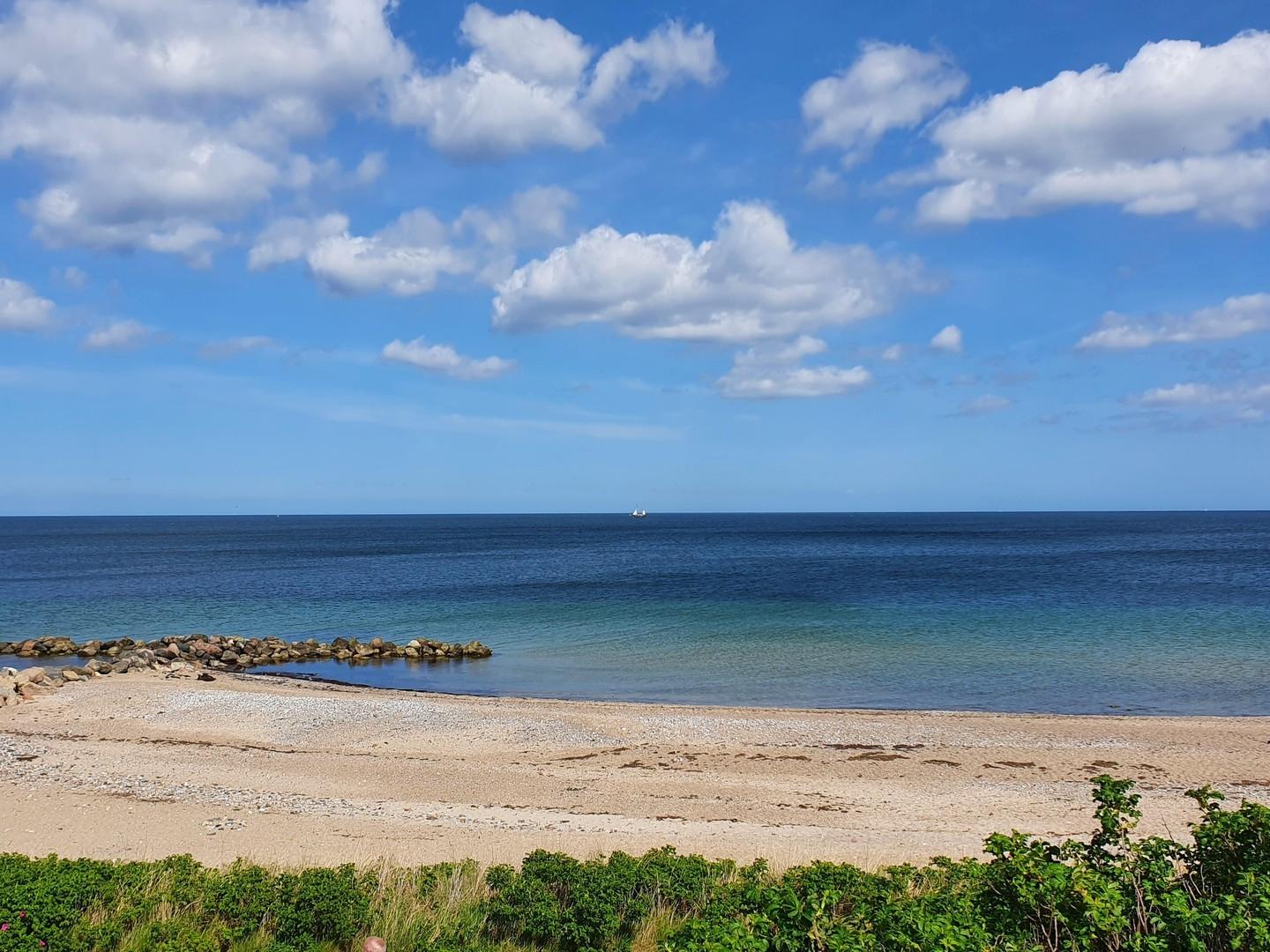Wolkenschauspiel am Strand