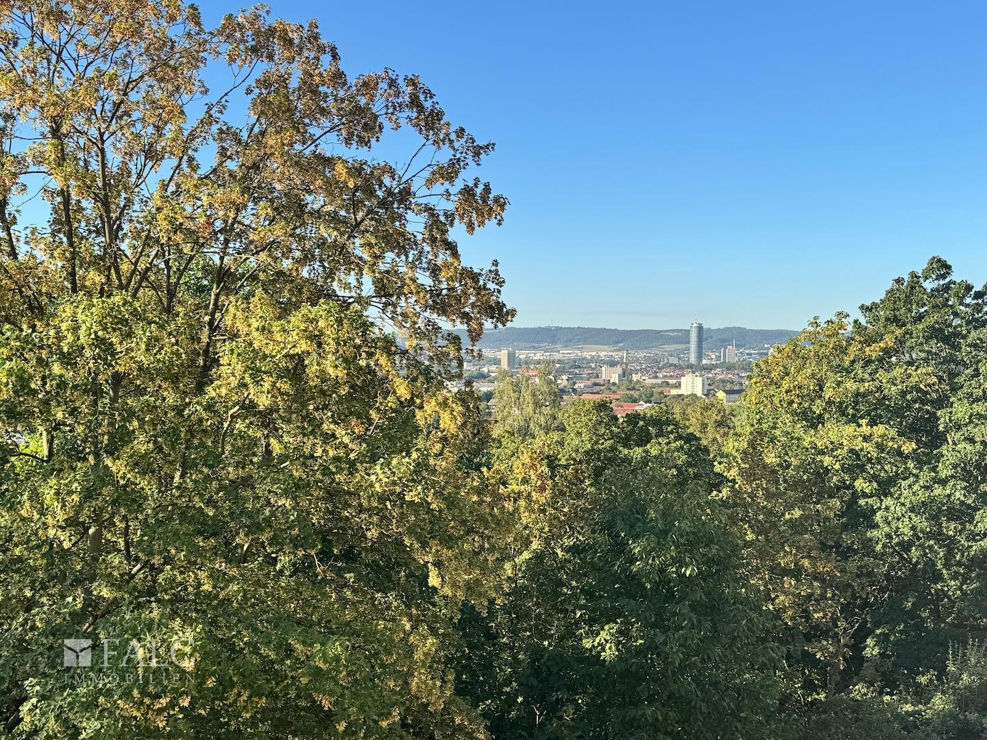 Blick aus dem Schlafzimmer